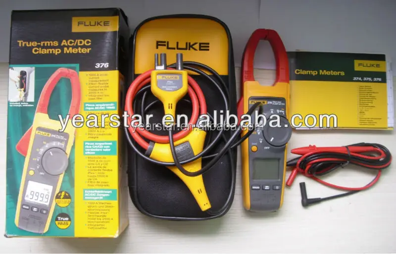  Клещи Fluke 376 True-rms AC/DC с
