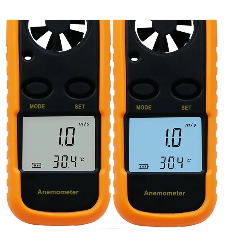 Freeshipping wind speed air volume measuring meter anemometer