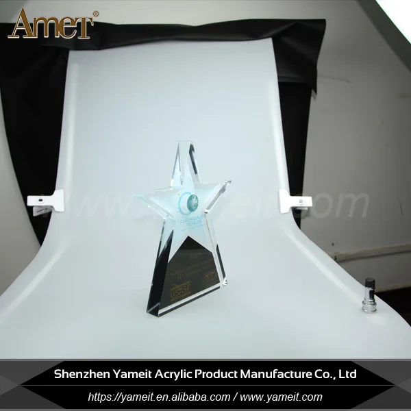 Персонализированные Акриловые Пустой Награды Трофей