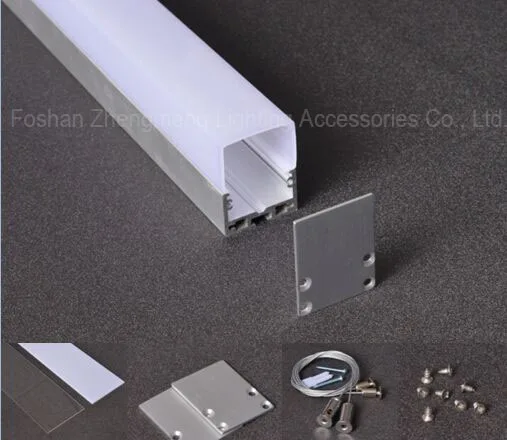Modern Linear Light Suspending Aluminium Led Profiles Led Heat Sink for Led Rigid Strips