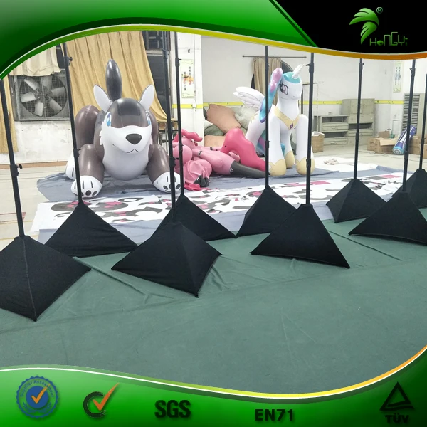 2021 Hot Sale Inflatable Tripod Atand Light Balloon Inflatable Led Stand Balloon Led balloon For Advertising