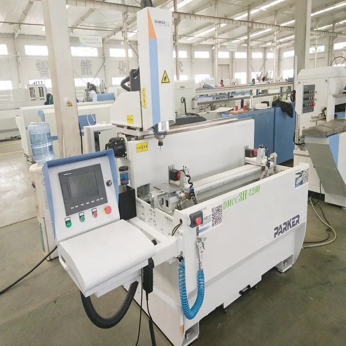 Hinge Hole Combination Aluminum Profile Drilling Milling Machine