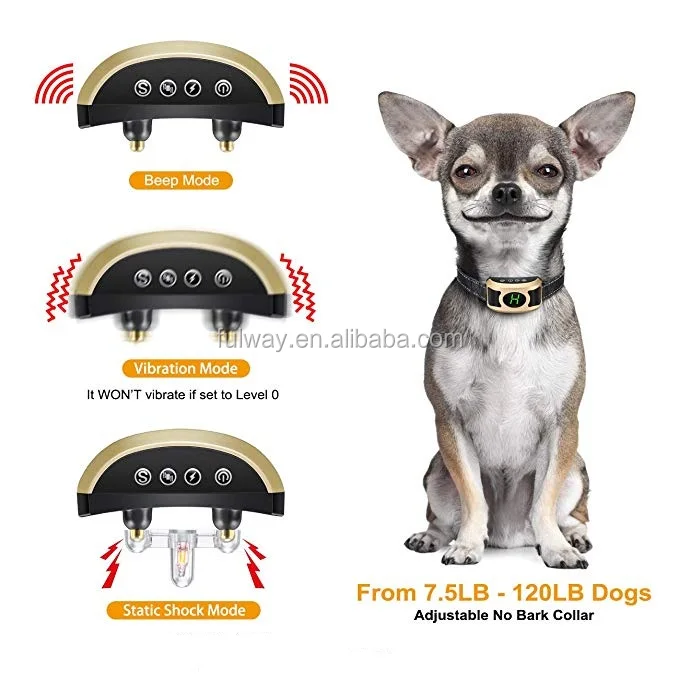 
2018 Newest Electric Shock Dog Control Anti Bark Collar 