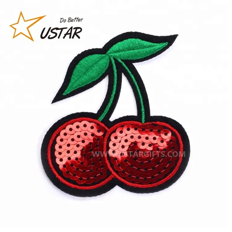 
Cheap Cartoon Reversible Sequined Patch Iron On Embroidery Patches For Sale 