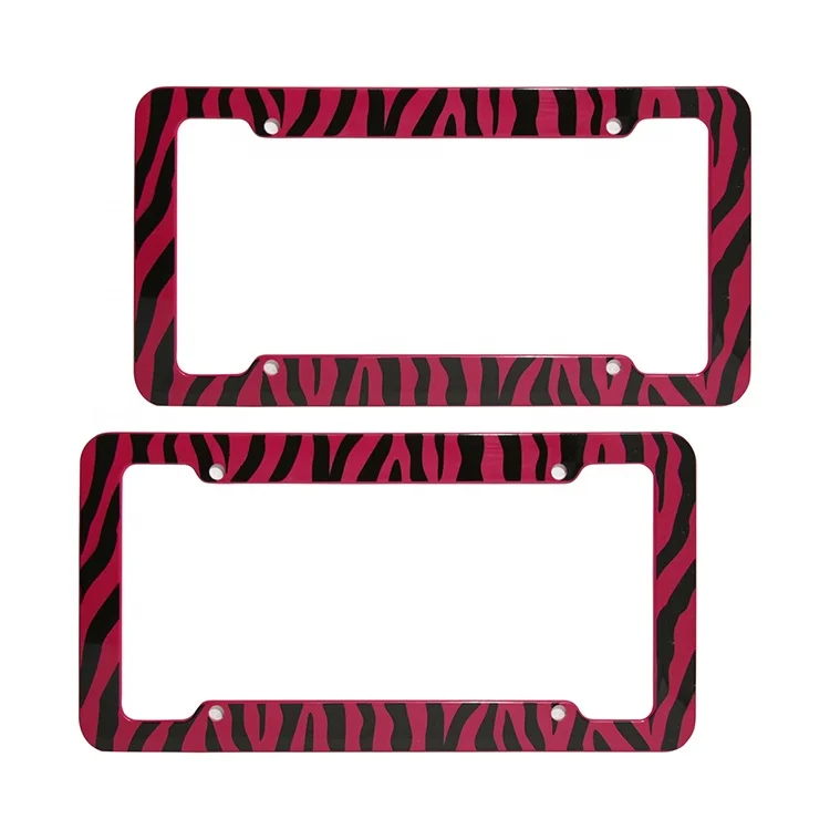 High Quality Custom Logo Plastic Car License Plate Holder/Cover/Frame License Plate Case For Promotion Advertising