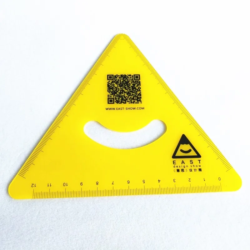 Цена по прейскуранту завода акриловая треугольная линейка треугольные весы Лазерная линейка