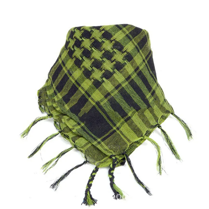 Новый арабский шарф CUHAKCI, мужской зимний ветрозащитный шарф в стиле милитари, мусульманский тонкий хлопковый хиджаб, пустынные шарфы, многофункциональный, 3 цвета