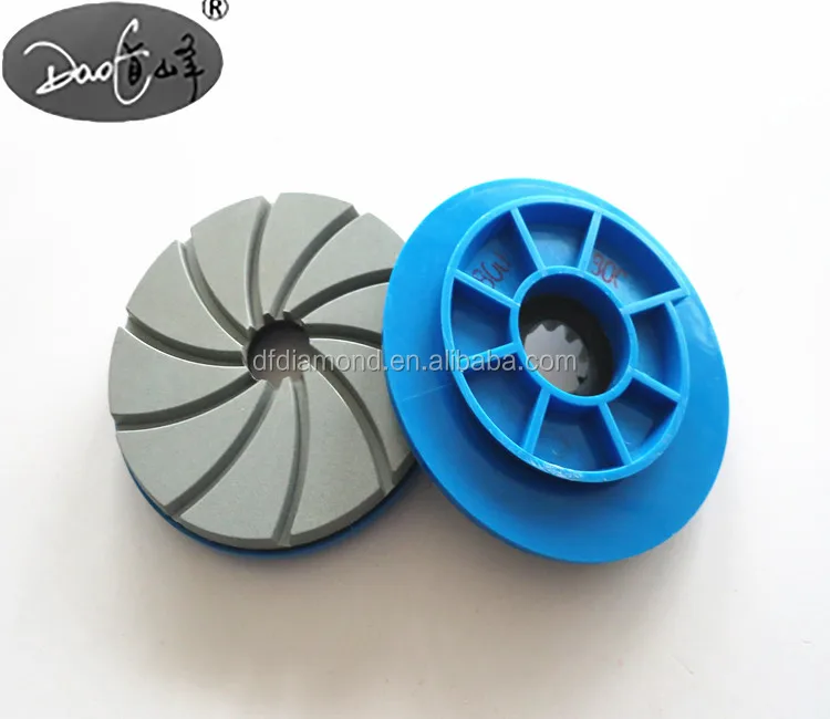 125 mm Diamond Snail Lock Edge Polishing Pad Bevel Grinding Countertop Tool Diamond Resin Chamfering