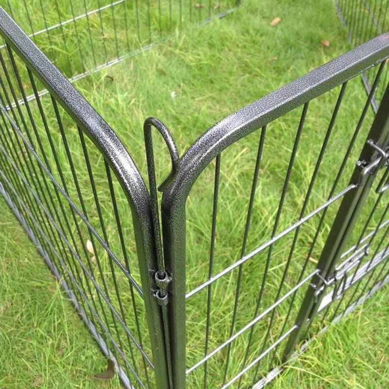 Foldable Heavy Duty Pet Playpen Dog Exercise Pen Cat Fence 4 Panels