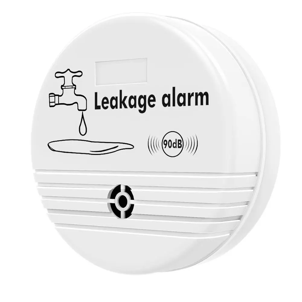 Wireless Water Leak Detection Sensor,Pipe Water Flow Leak Detector In Alarm