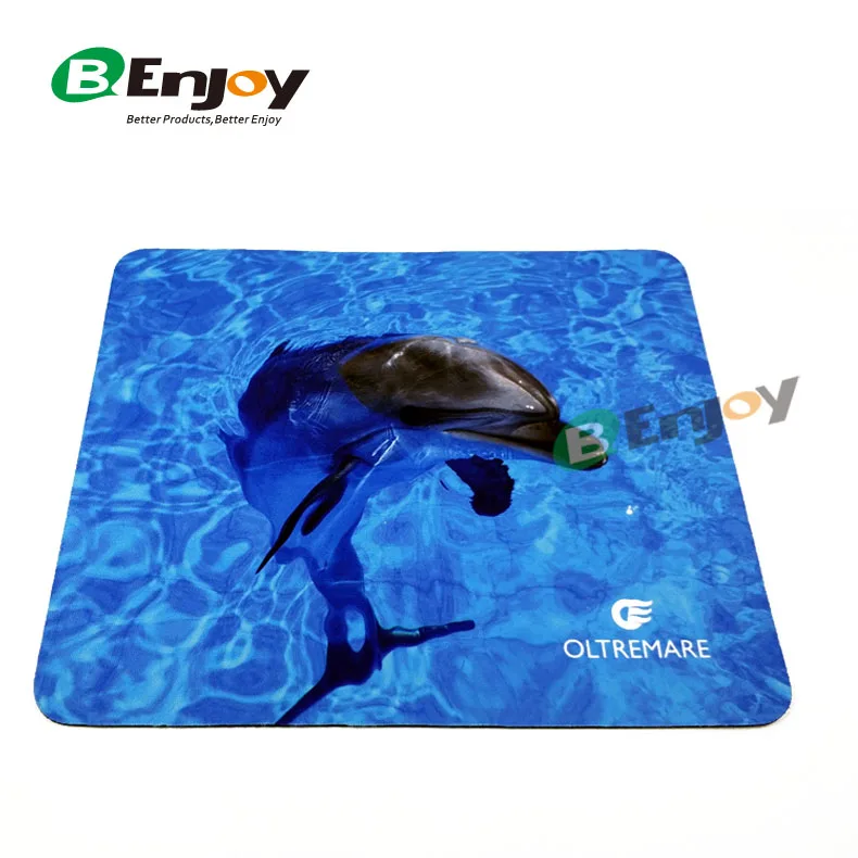 Custom Rubber Mousemat Mouse  Mat Pad with Sublimation Print