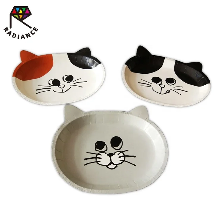 
2*21*18cm Animal Shape Paper Plate 