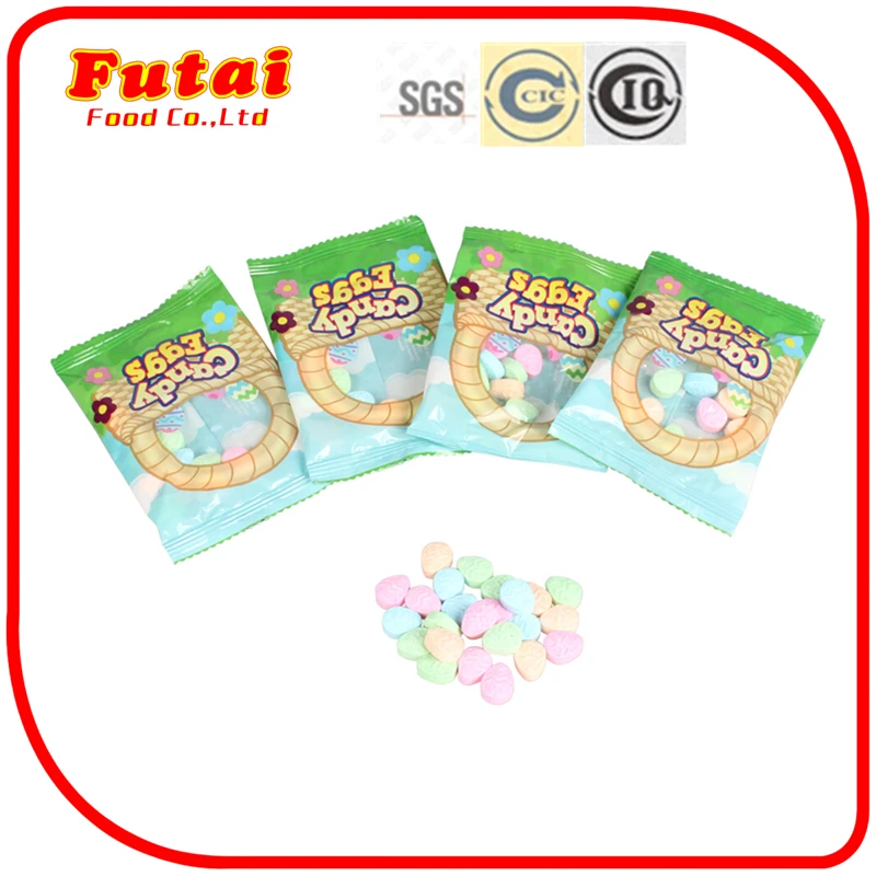 23g Easter Egg sugar fruity chewy candy tablet press candy