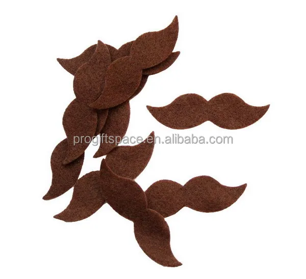 
 Высокое качество, новая мода, дешевый полиэстер, войлок, искусственные усы, брелок, украшение, борода, оптовая продажа от производителя  