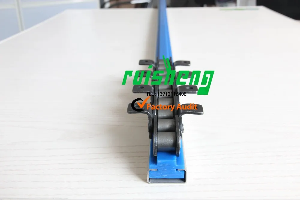hmwpe sliding conveyor guide rails/chain guide/uhmwpe plastic roller chain