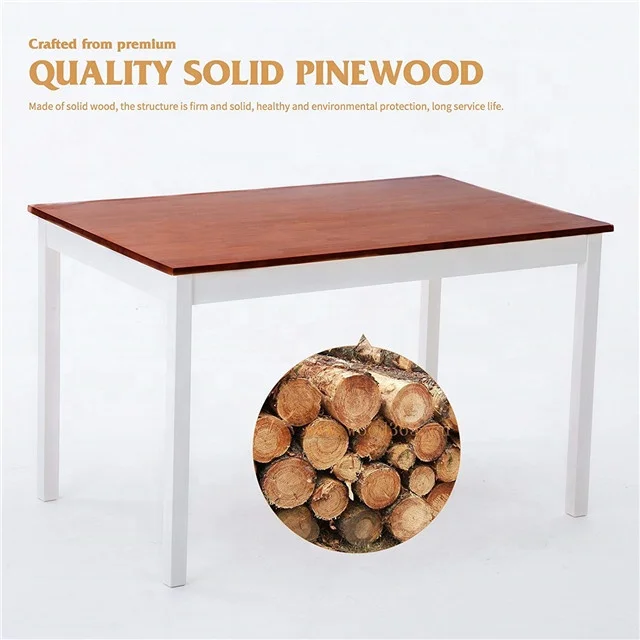 Hot Sale ECo-Friendly Modern Style Kitchen Dining Room Furniture Dining Table with Chairs