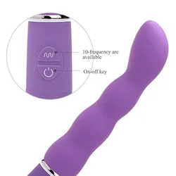 Good Quality Powerful 10 Speed Waterproof Vibrating Dildo G Point Vibrator For Women