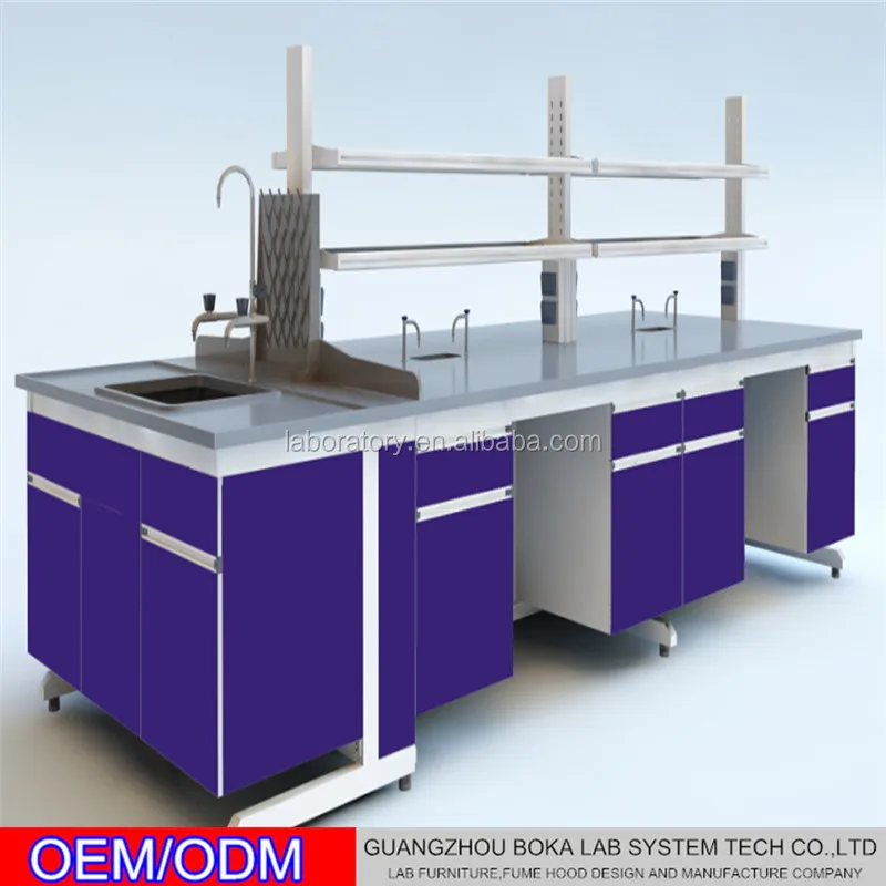 Super Quality Steel Workbench For Biological / Chemical / Physical Laboratory
