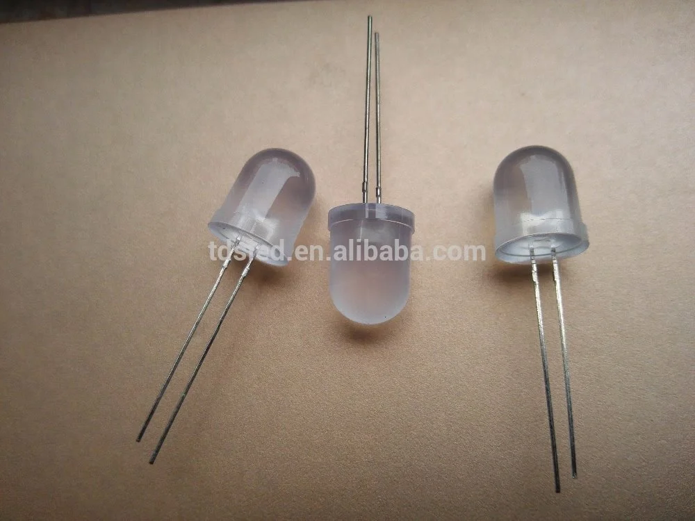 500nm - 505nm - 520nm - 530nm green 10mm led lamp for underwater lights