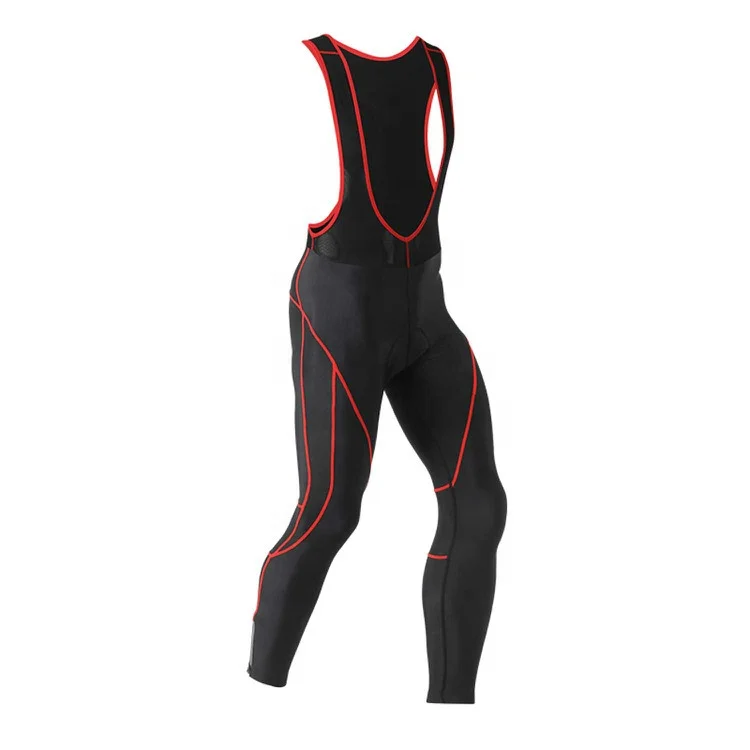 Custom Sublimation Print Pro Team Long Sleeves Cycling Uniform Kits Cycling Jersey and Long Bicycle Bib Sets