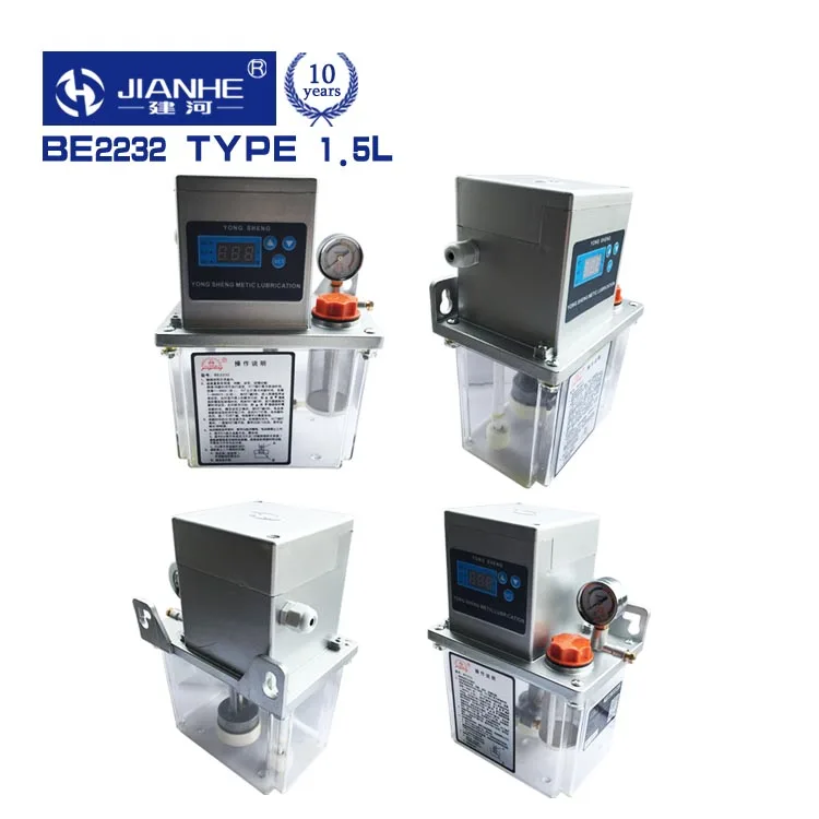Good sales JIANHE BE2232 FULL SET 220V  Auto lubrication pump For  centralized lubrication system automatic lubrication
