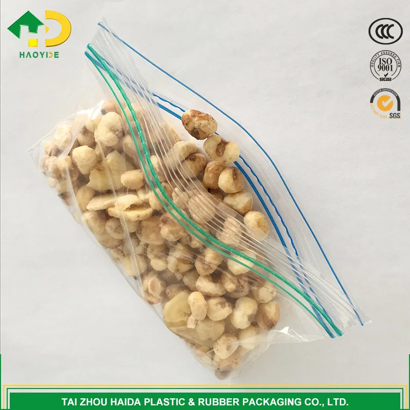 Factory Price Reusable Food Storage Frosted Ziplock Bag