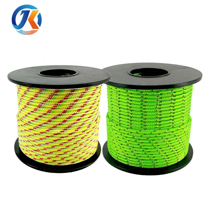 Wholesale Outdoor 100feet Nylon and Polyester Camping Parachute Cord Fashionable Survival Kit Accessories