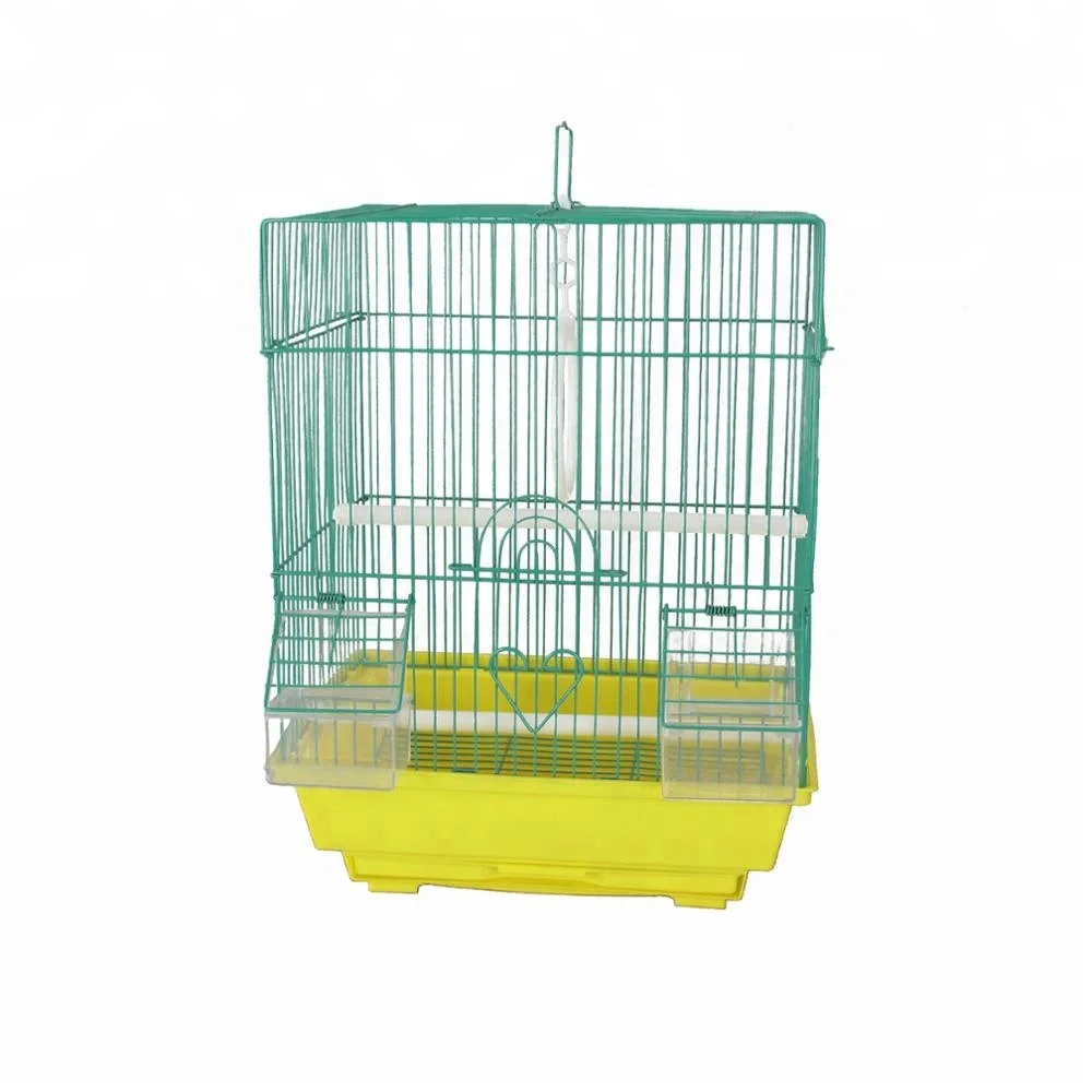 Wholesale Bird Cages 30x23x39cm Small For African Lovebirds Canary Stainsteel Gold Set Breeding Indoor Household Pet Cage