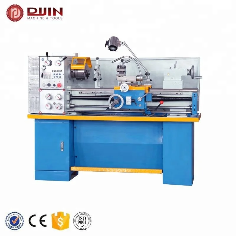 Mini bench metal lathe CQ6230A Conventional Working Metal Bench Engine Lathe Machine made in China