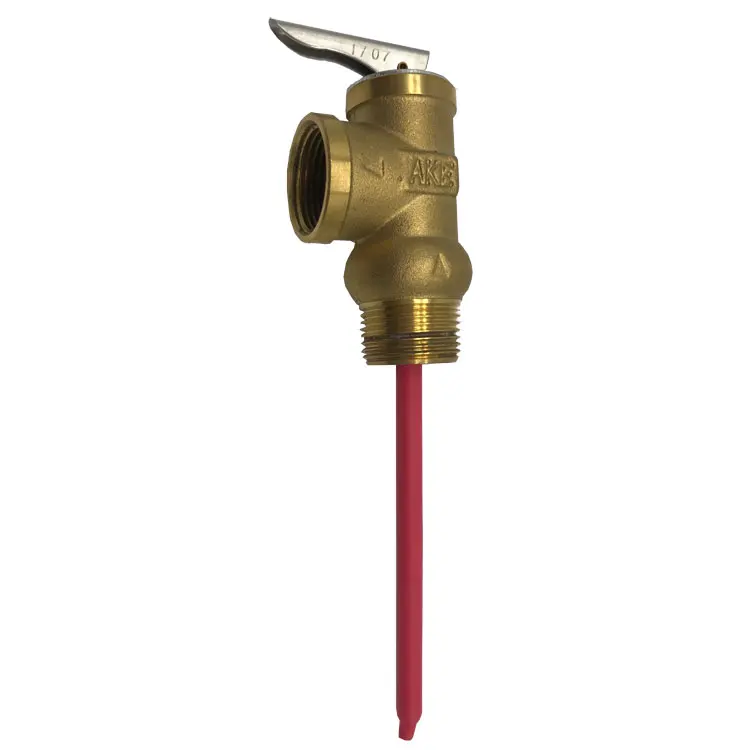 
Temperature and Pressure Relief Valve for Solar Water Heater 