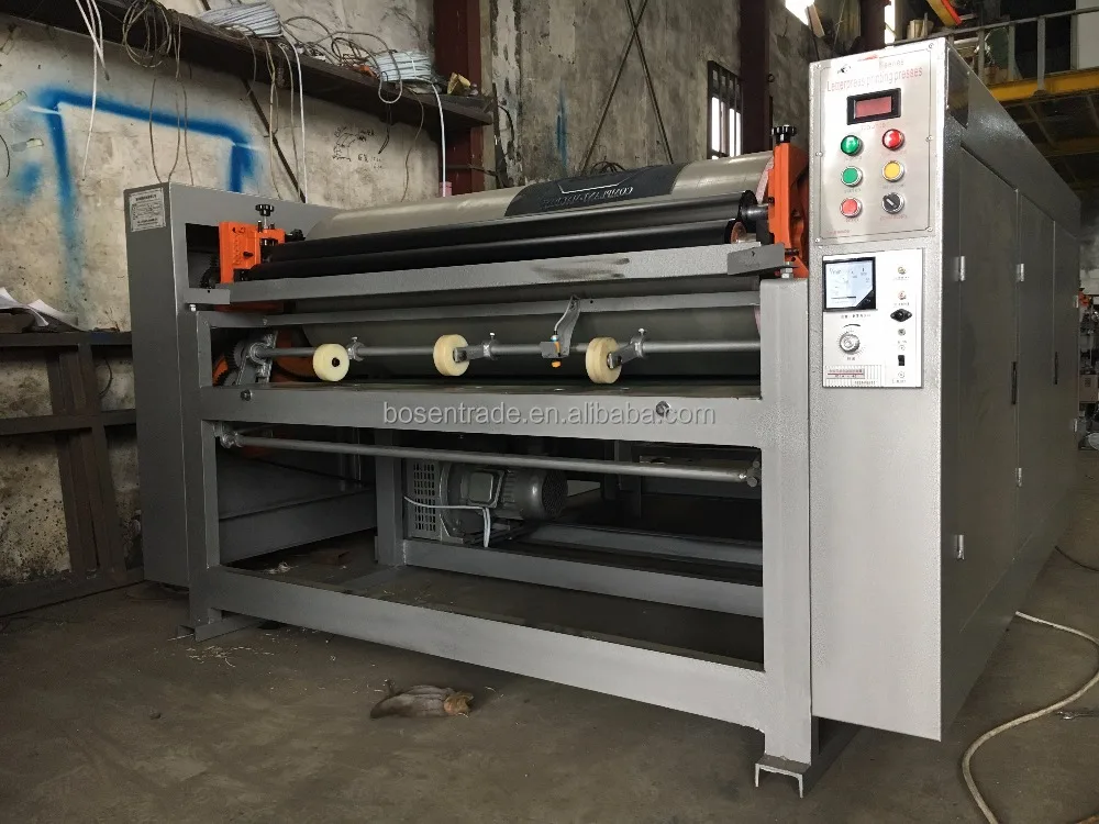 Flexo Corrugated Paperboard Paper Cardboard Printing Machine Flexographic Printer Letterpress Revised Printing