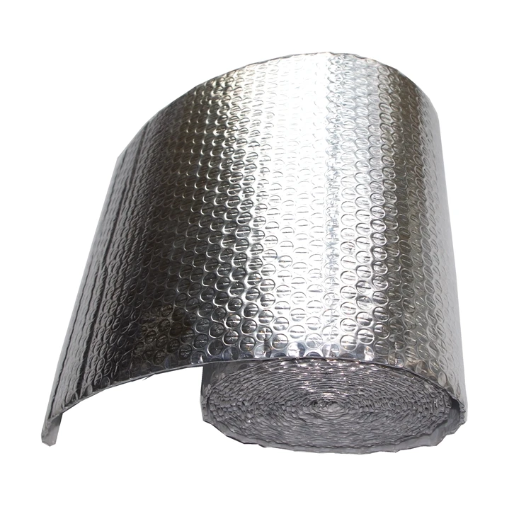 Heat Aluminum Foil Bubble Foam Thermal Insulation Materials For Building House Factory Sale