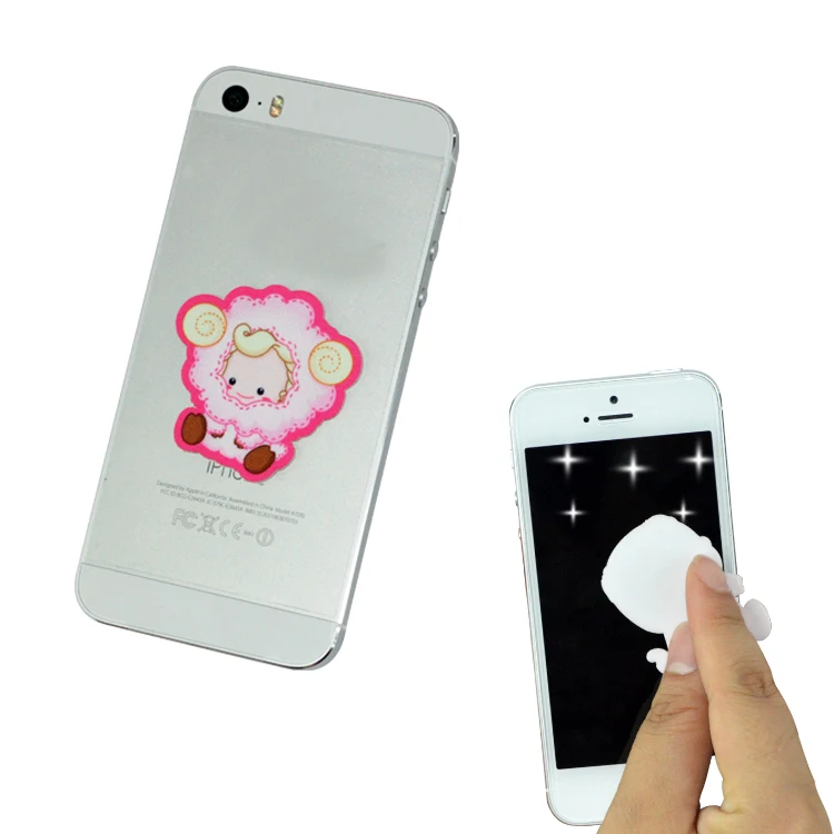 Самоклеящаяся микроволоконная салфетка для экрана мобильного телефона