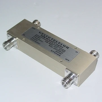 3dB Hybrid Coupler (200W,800-2500MHz,Air Dielectric)