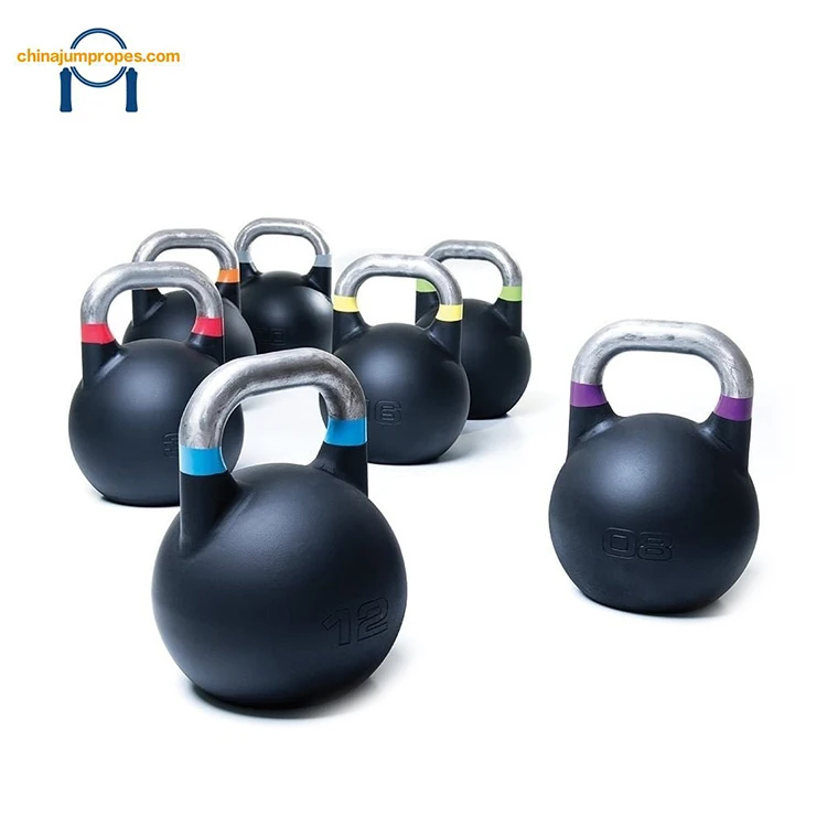 Low price Gym Competition Rubber Kettlebell,Powder Coated Cast Iron Kettlebell