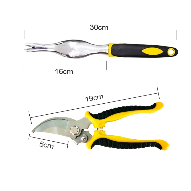 
7Pieces Garden Tool Set High Quality Aluminium alloy Garden Tool and Bag with Garden 