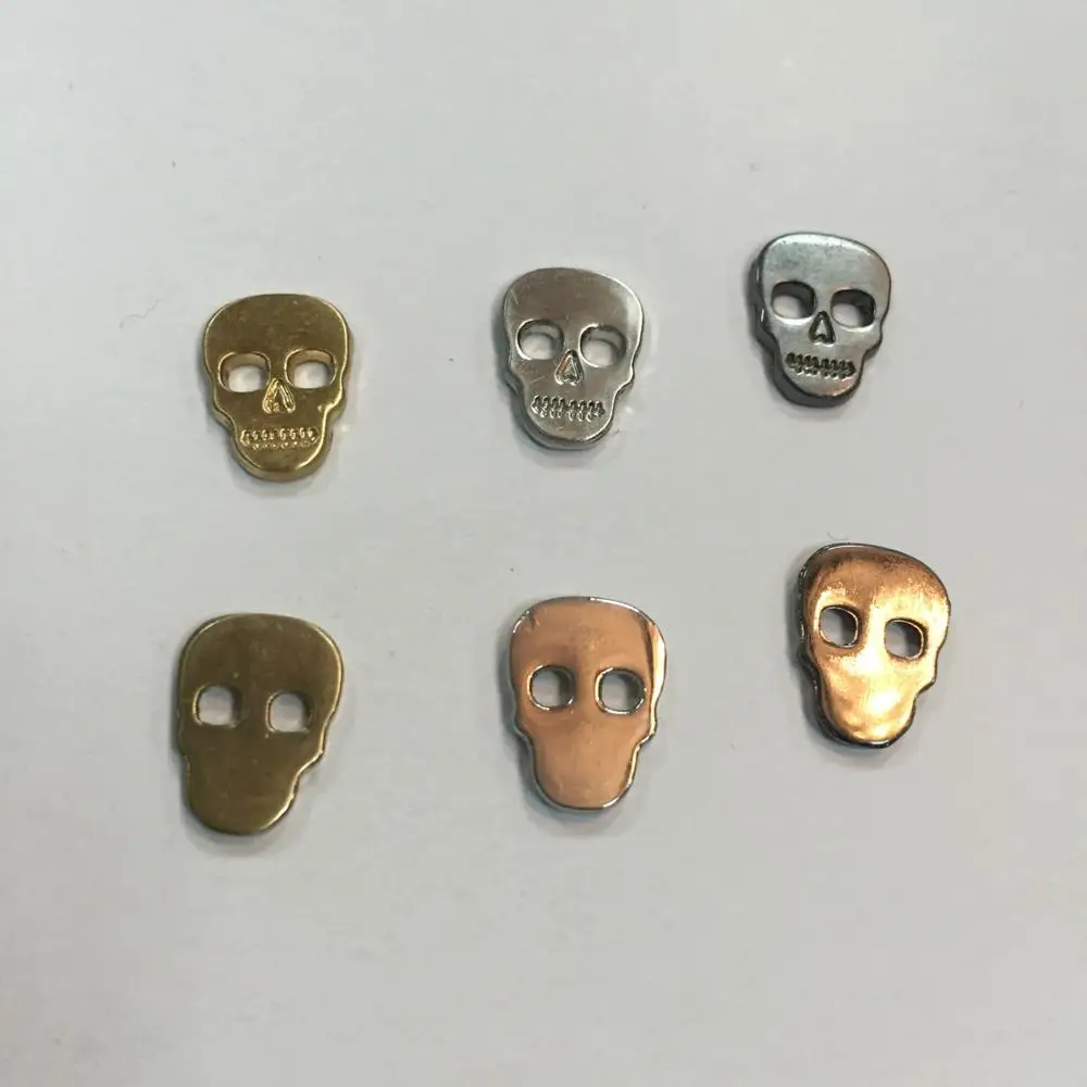 2019 New special skull shape 2 holes button for garment