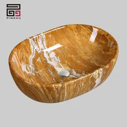 Italian Onyx Vessel Sink Ceramic Granite Marble Stone Bathroom Sink  counter top basin