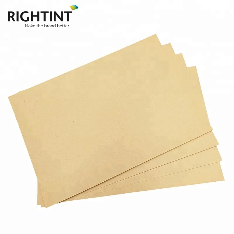 Custom Size Self Adhesive Kraft Label Sticker Paper