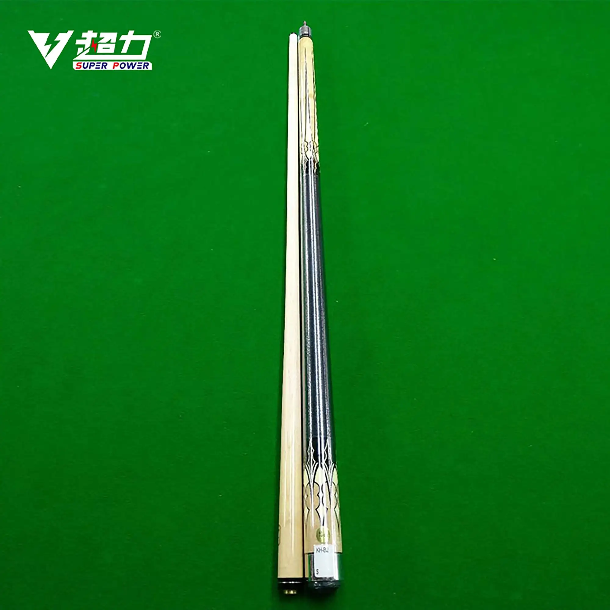 China factory 9mm ash wood snooker cue with hand made