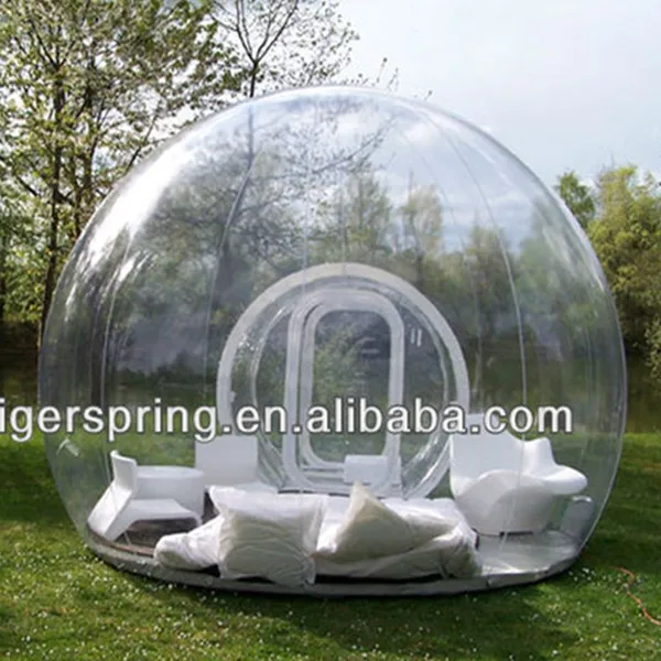 large inflatable dome bubble igloo lawn party transparent clear tent for camping