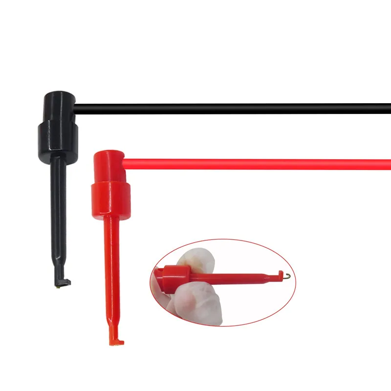 Мультиметр комплект свинцовых проводов крюк тестовый зажим для захвата тестовый зонд кабель сварочный тестовый зажим