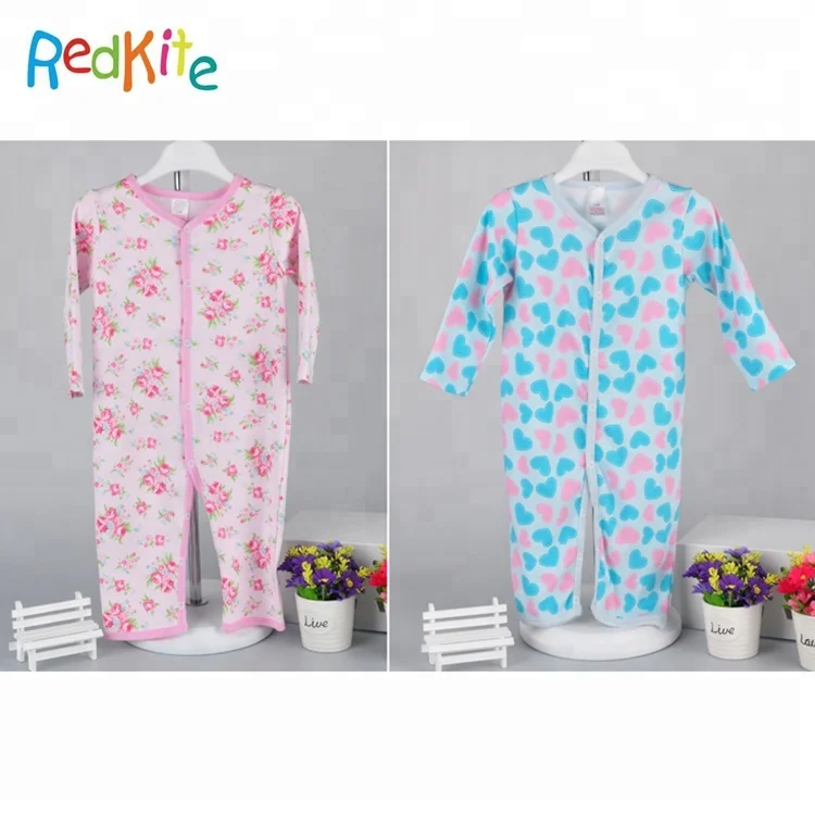 Autumn Spring children clothes Soft Cotton Long Sleeve Jumpsuit baby Pajamas