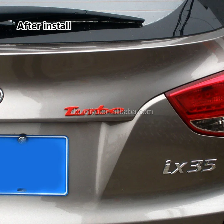 Пользовательский 3d водонепроницаемый клей марки turbo авто наклейки с логотипом