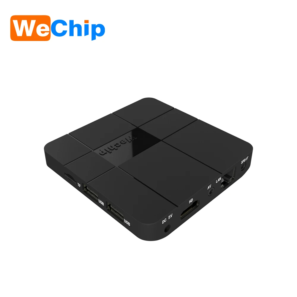 
Wechip V8 plus intelligence voice command Amlogic S905W quad core android tv box 