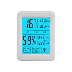 Big Backlight Digital Ambient Temperature Chicken House Poultry Farm Thermometer With Humidity