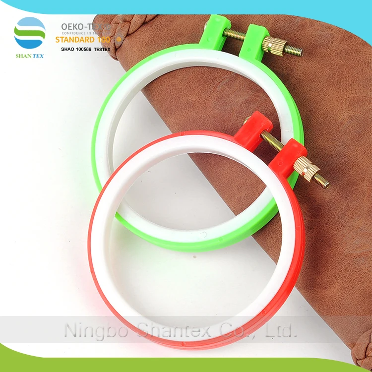 9.5CM Embroidery Plastic Hoops