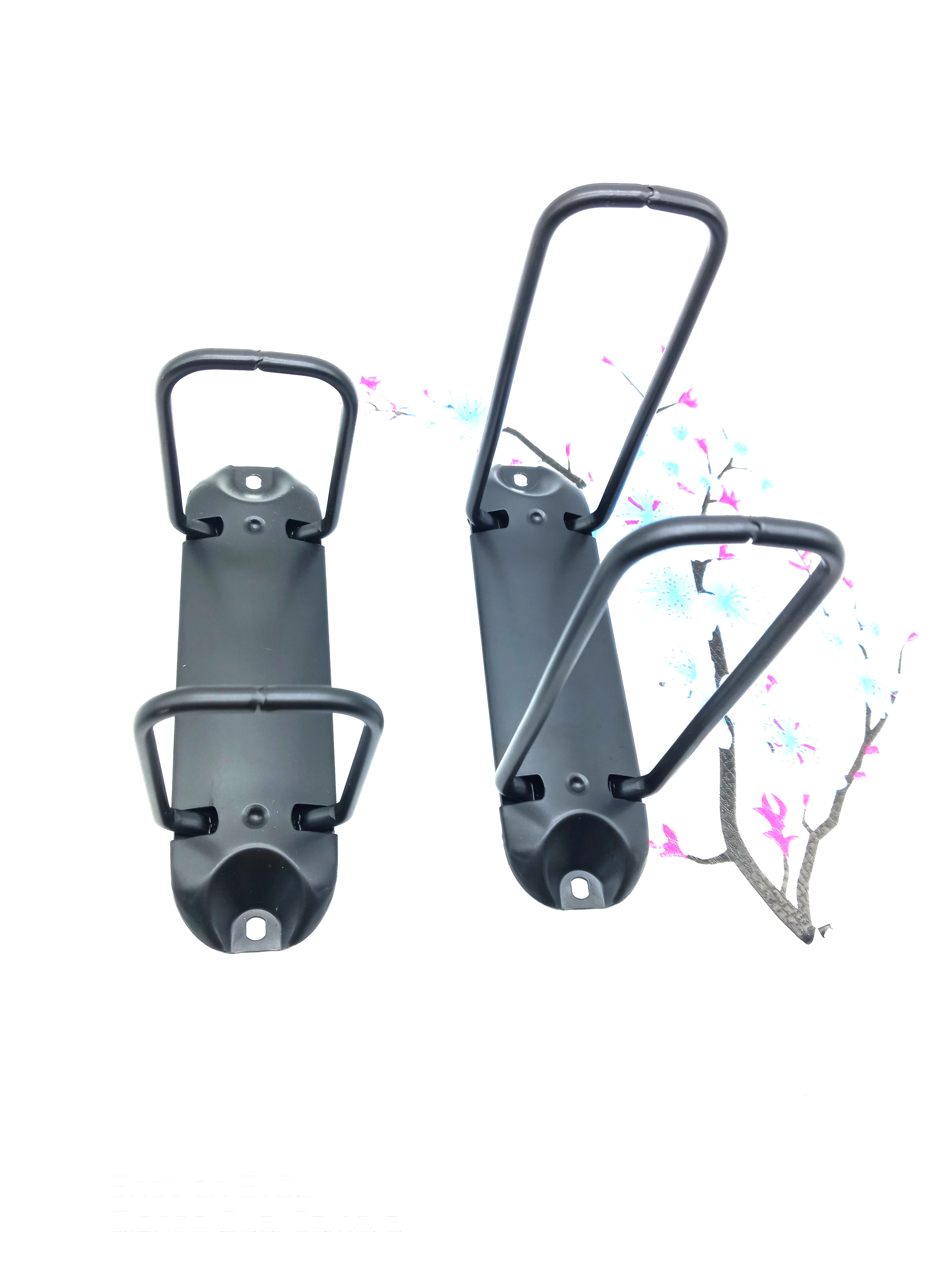 black ring metal 123mm O shape mechanism metal 2 hole ring binder clip for wood menus