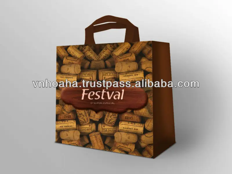 рекламных и многоразового pp сплетенная хозяйственная мешок сделано во вьетнаме, оптовая, объем поставки