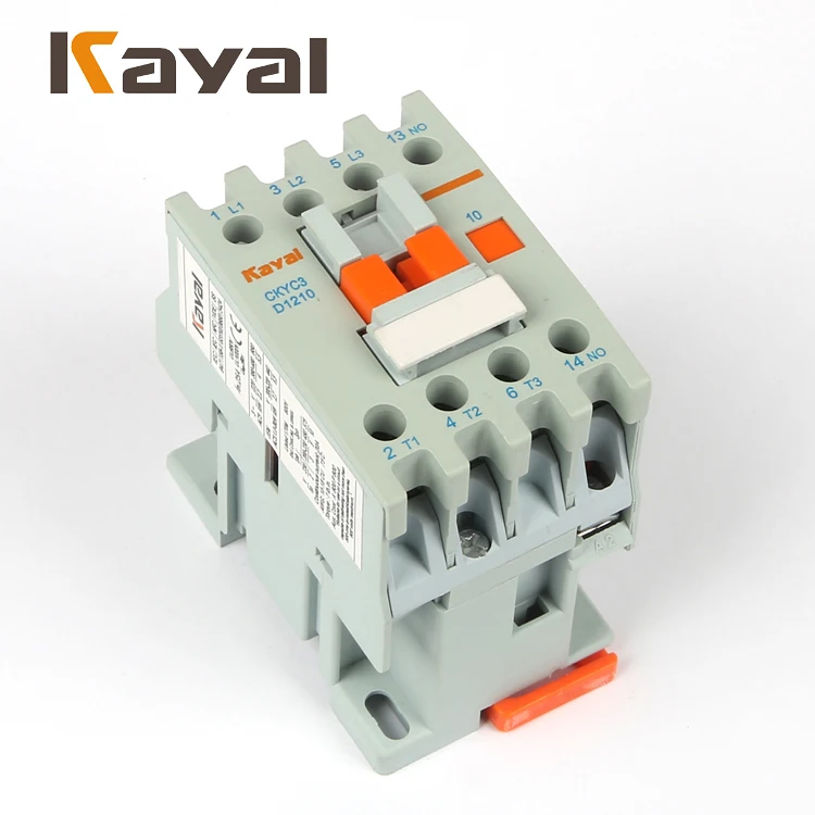 Lc1-d1210 Контактор ac, ac электромагнитный пускатель катушки, 9A 380 В тройной полюс контактор переменного тока